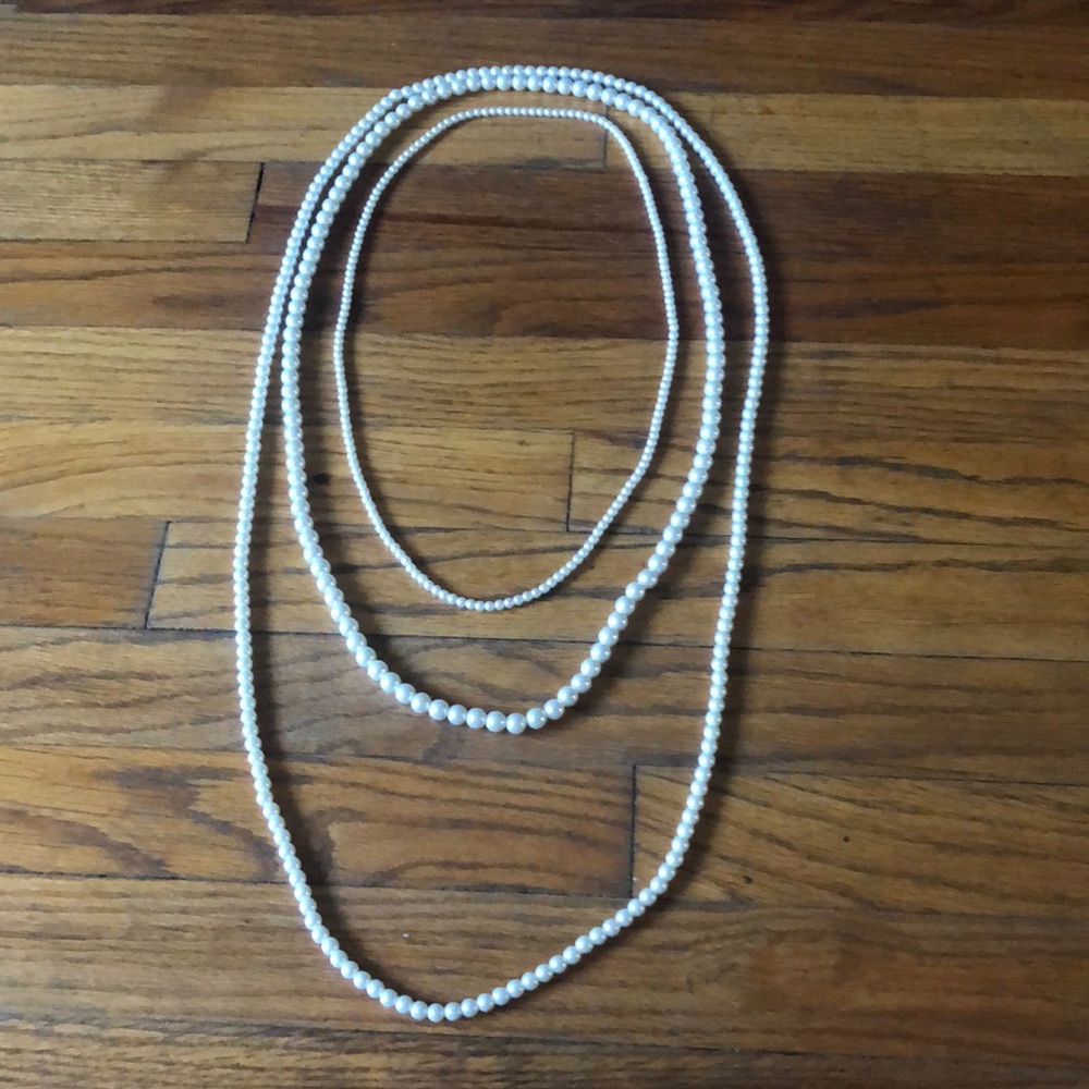 Faux Pearl Necklaces